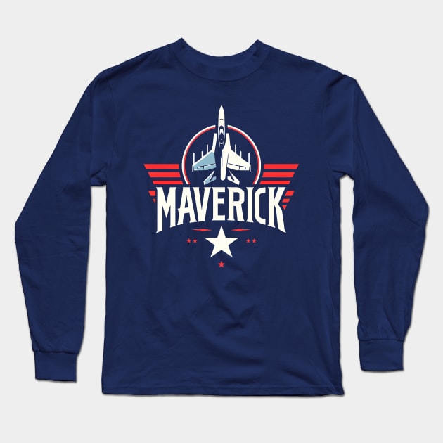 Maverick Long Sleeve T-Shirt by Woah_Jonny